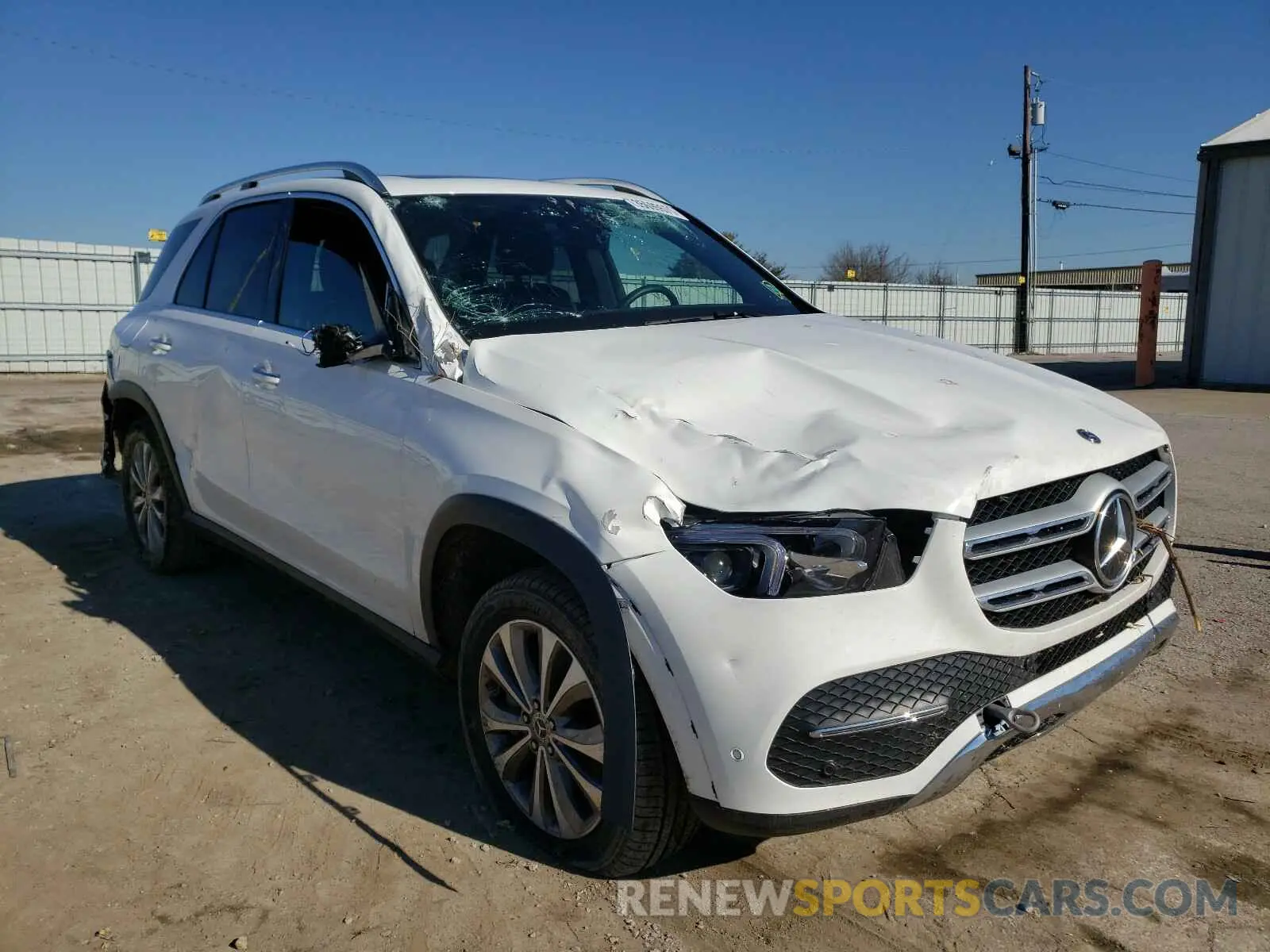 1 fotografías del automóvil dañado 4JGFB4KB8LA171647 MERCEDES-BENZ GLE-CLASS 2020
