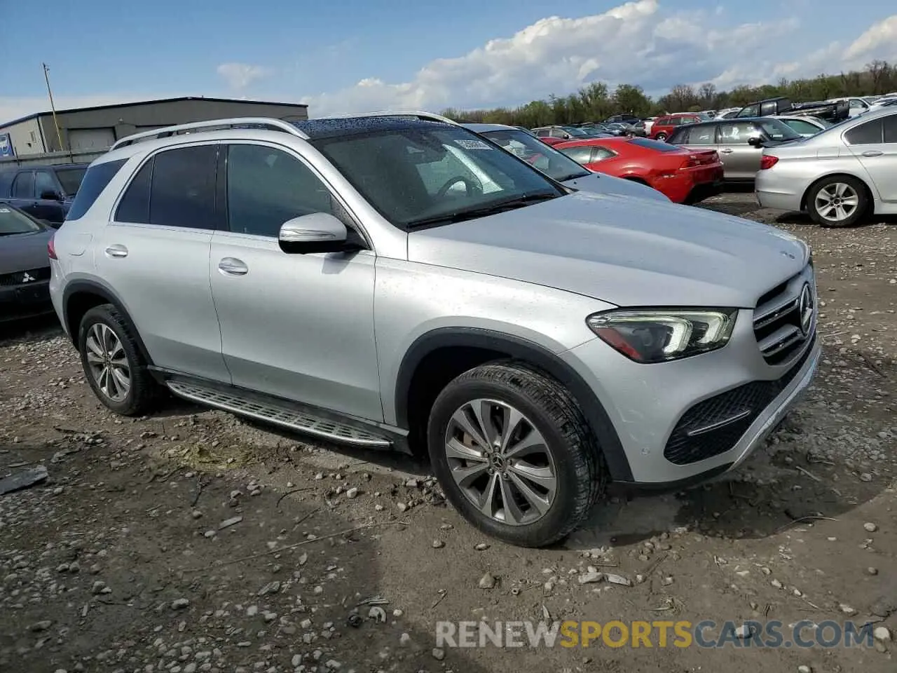 4 fotografías del automóvil dañado 4JGFB4KB9LA048472 MERCEDES-BENZ GLE-CLASS 2020