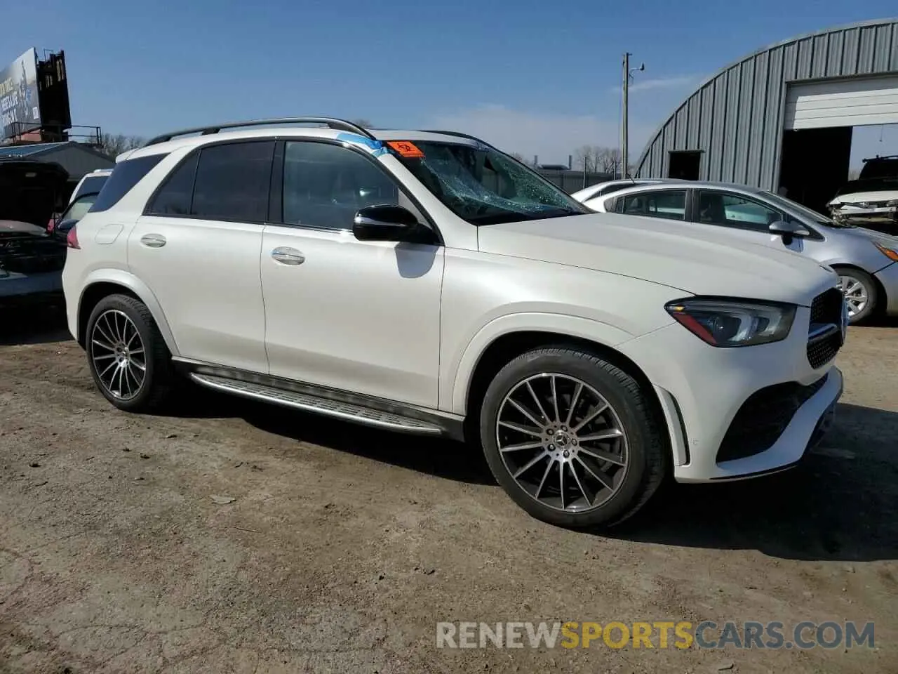 4 fotografías del automóvil dañado 4JGFB4KB9LA147096 MERCEDES-BENZ GLE-CLASS 2020