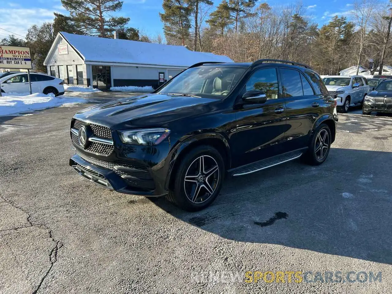 2 fotografías del automóvil dañado 4JGFB4KB9LA212447 MERCEDES-BENZ GLE-CLASS 2020