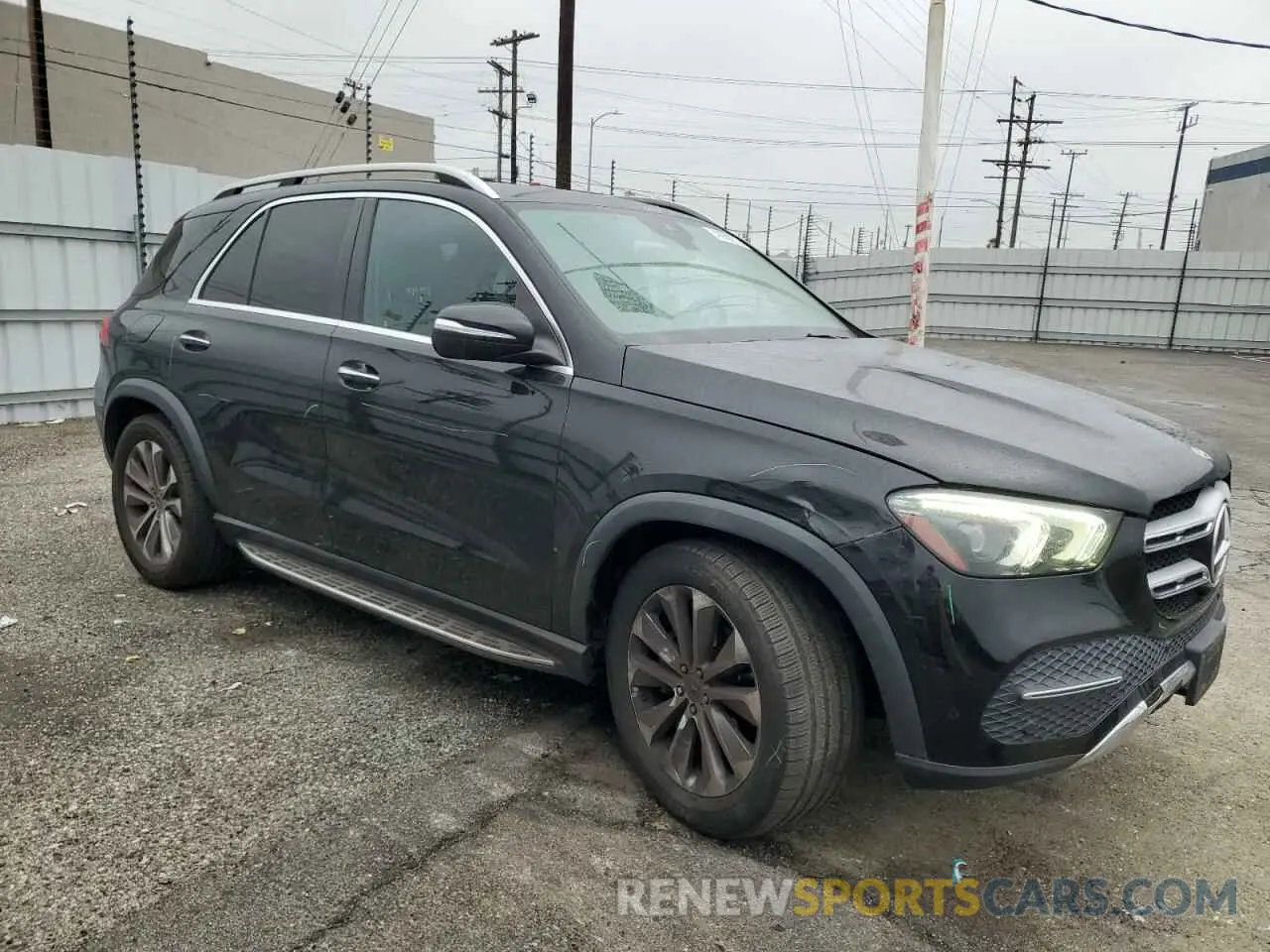 4 fotografías del automóvil dañado 4JGFB4KBXLA052353 MERCEDES-BENZ GLE-CLASS 2020