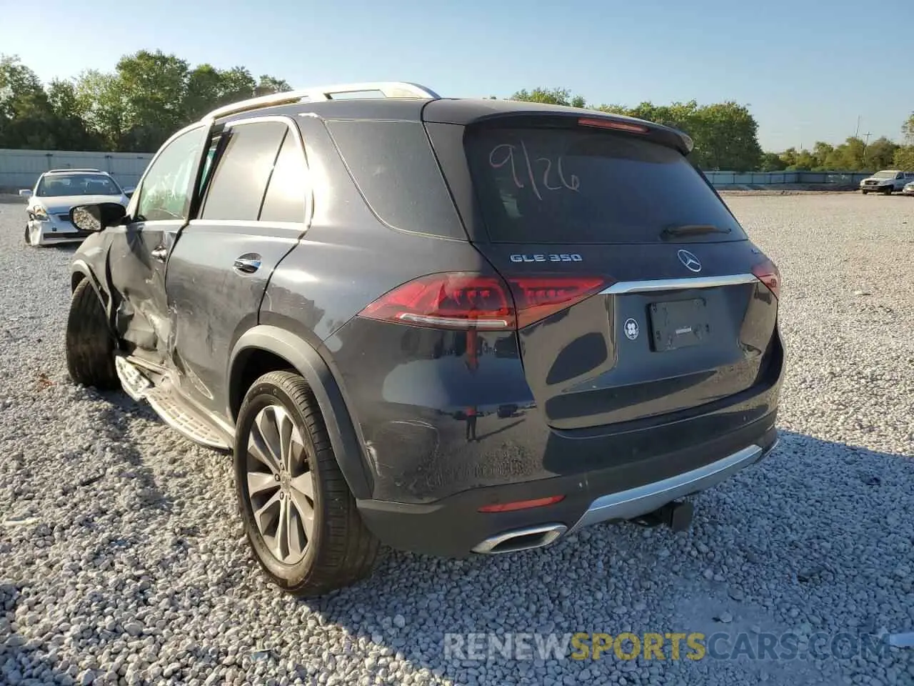 3 fotografías del automóvil dañado 4JGFB4KBXLA076619 MERCEDES-BENZ GLE-CLASS 2020