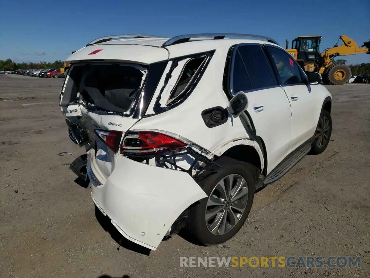 4 fotografías del automóvil dañado 4JGFB4KE0LA027200 MERCEDES-BENZ GLE-CLASS 2020
