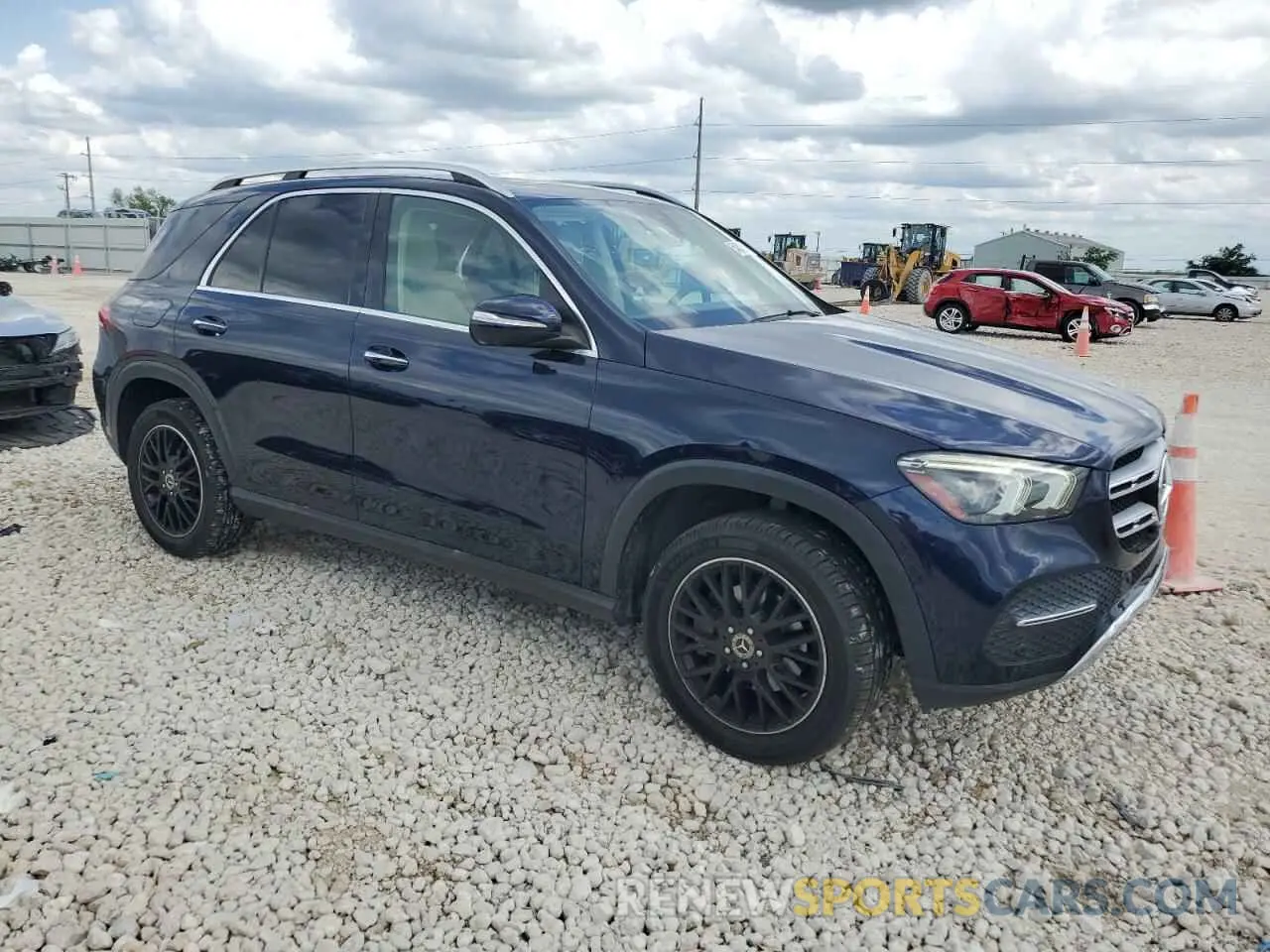 4 fotografías del automóvil dañado 4JGFB4KE1LA039596 MERCEDES-BENZ GLE-CLASS 2020
