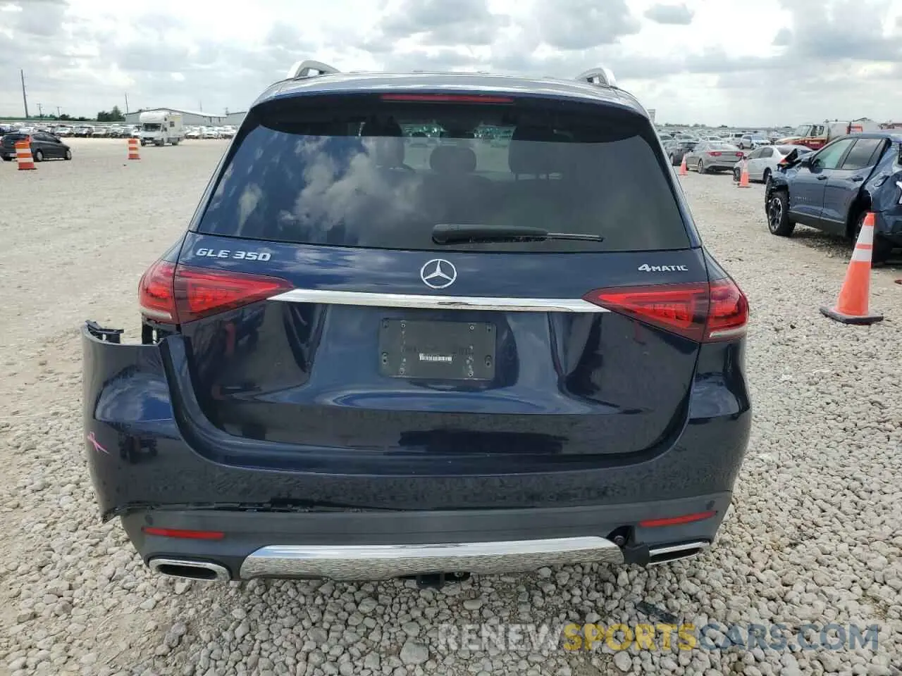 6 fotografías del automóvil dañado 4JGFB4KE1LA039596 MERCEDES-BENZ GLE-CLASS 2020