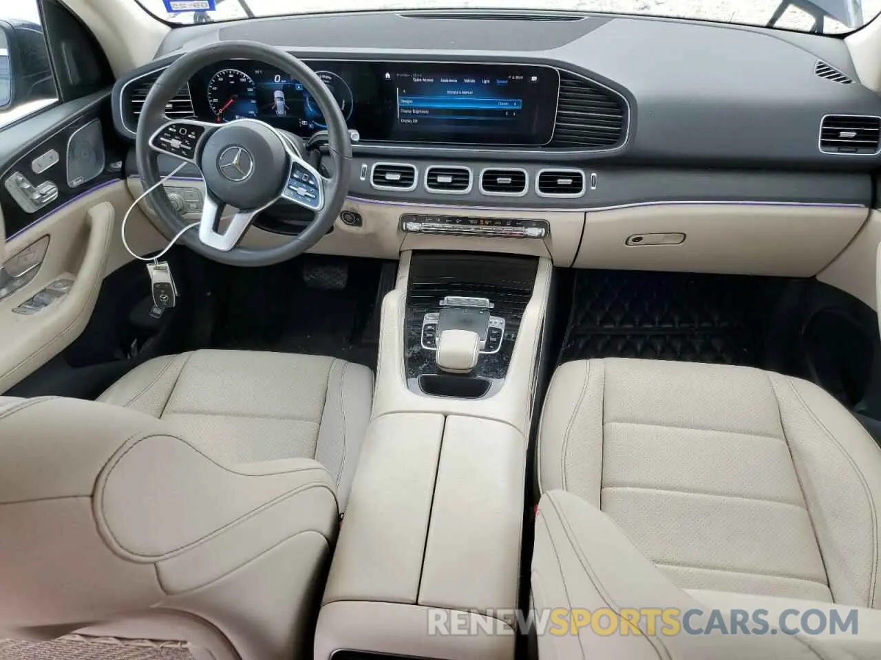 8 fotografías del automóvil dañado 4JGFB4KE1LA039596 MERCEDES-BENZ GLE-CLASS 2020
