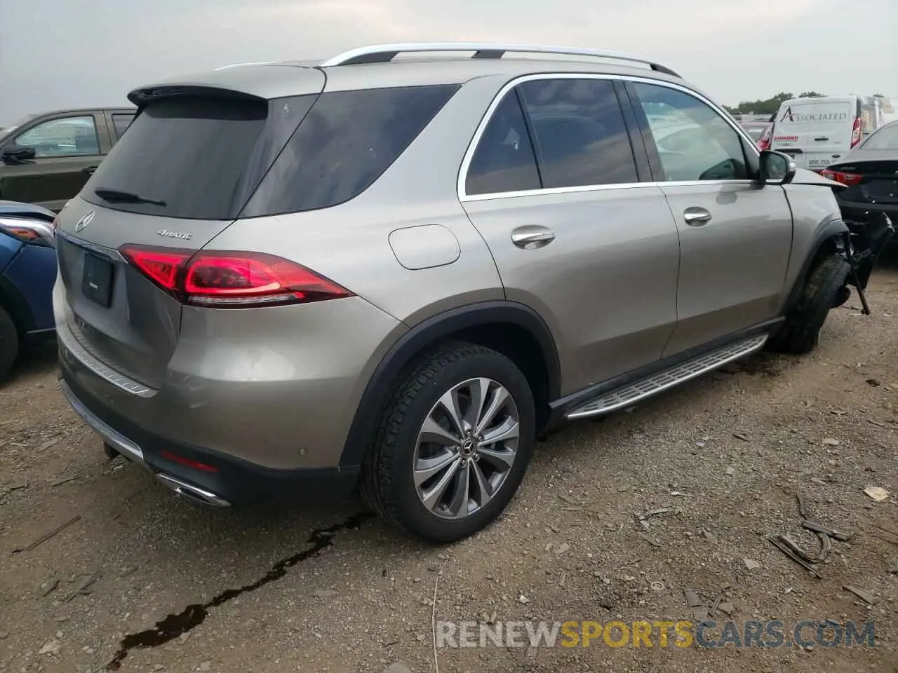3 fotografías del automóvil dañado 4JGFB4KE2LA030003 MERCEDES-BENZ GLE-CLASS 2020