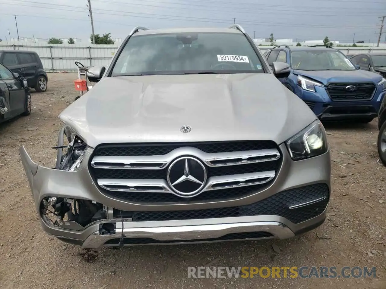 5 fotografías del automóvil dañado 4JGFB4KE2LA030003 MERCEDES-BENZ GLE-CLASS 2020