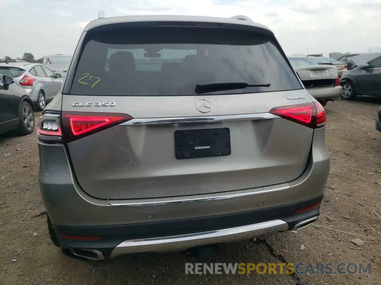 6 fotografías del automóvil dañado 4JGFB4KE2LA030003 MERCEDES-BENZ GLE-CLASS 2020