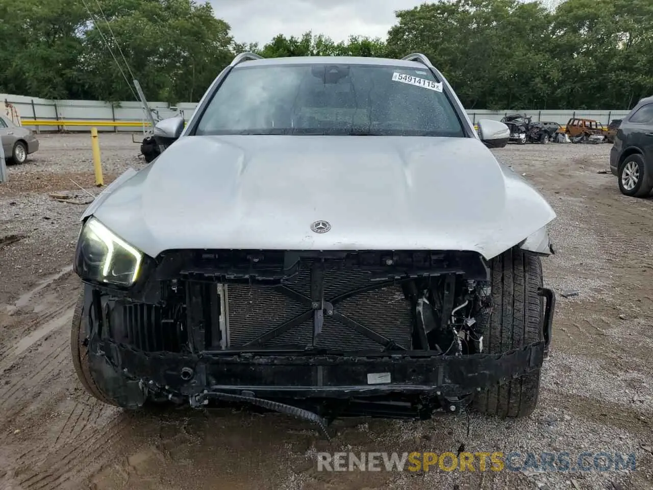 5 fotografías del automóvil dañado 4JGFB4KE5LA230700 MERCEDES-BENZ GLE-CLASS 2020