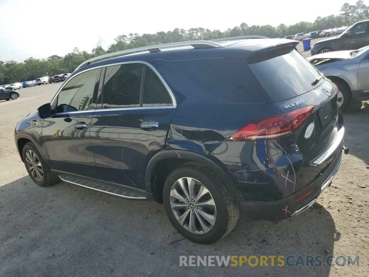 2 fotografías del automóvil dañado 4JGFB4KEXLA022411 MERCEDES-BENZ GLE-CLASS 2020