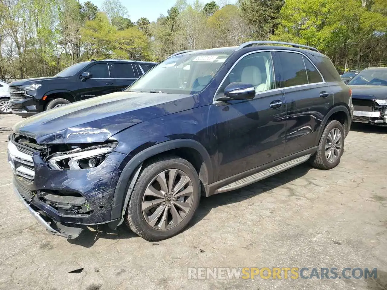 1 fotografías del automóvil dañado 4JGFB4KEXLA080499 MERCEDES-BENZ GLE-CLASS 2020