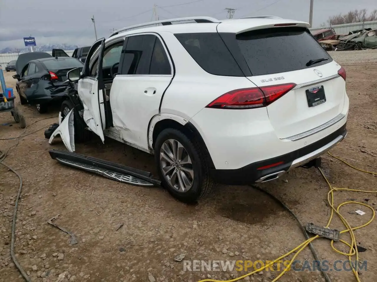 3 fotografías del automóvil dañado 4JGFB4KEXLA084987 MERCEDES-BENZ GLE-CLASS 2020
