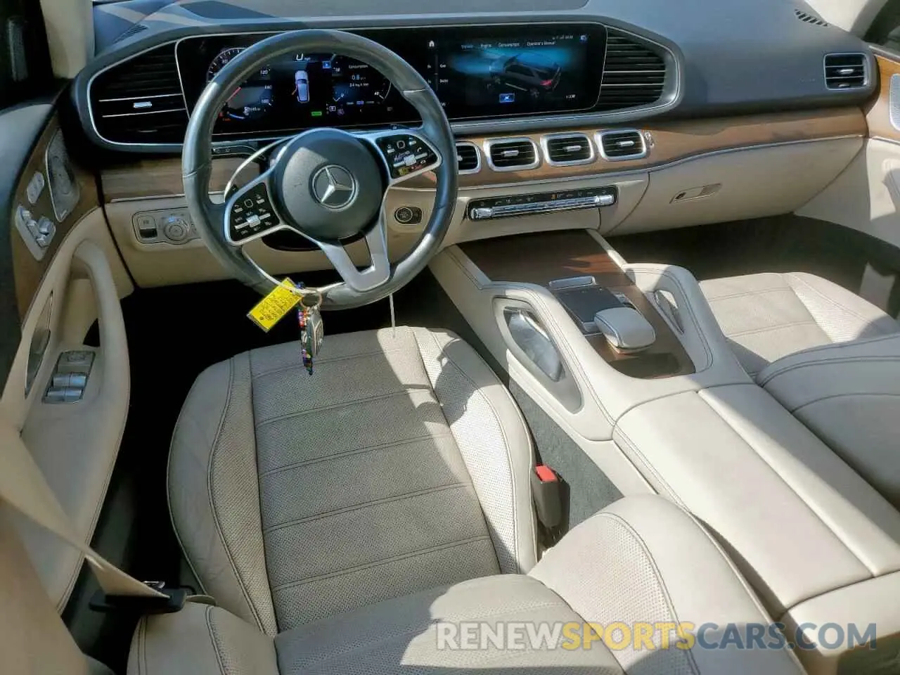8 fotografías del automóvil dañado 4JGFB5KB0LA074657 MERCEDES-BENZ GLE-CLASS 2020