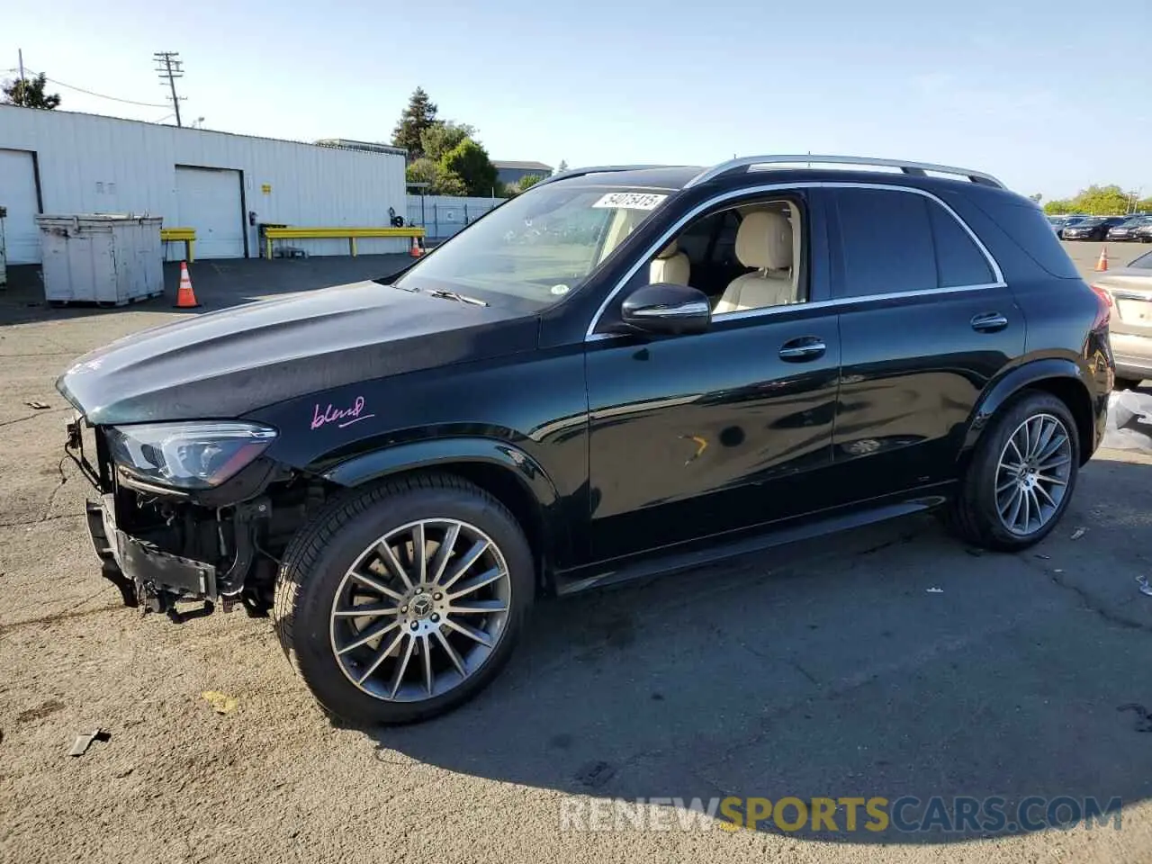 1 fotografías del automóvil dañado 4JGFB5KB0LA166996 MERCEDES-BENZ GLE-CLASS 2020