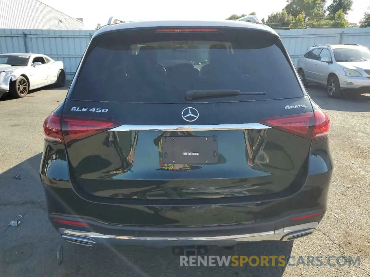 6 fotografías del automóvil dañado 4JGFB5KB0LA166996 MERCEDES-BENZ GLE-CLASS 2020
