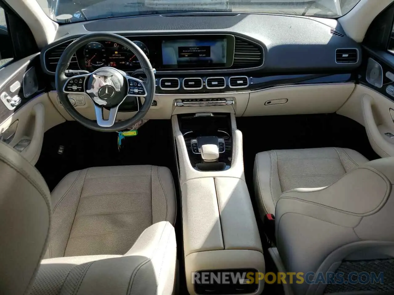 8 fotografías del automóvil dañado 4JGFB5KB0LA166996 MERCEDES-BENZ GLE-CLASS 2020