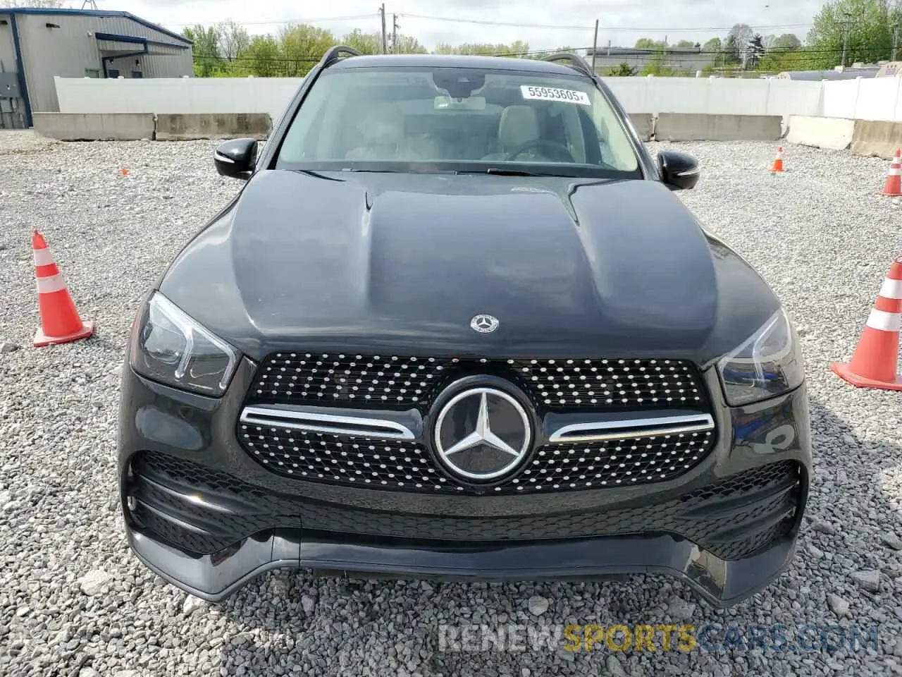 5 fotografías del automóvil dañado 4JGFB5KB3LA247622 MERCEDES-BENZ GLE-CLASS 2020