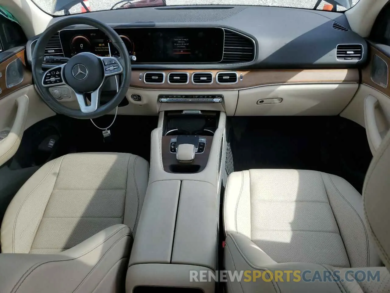 8 fotografías del automóvil dañado 4JGFB5KB3LA247622 MERCEDES-BENZ GLE-CLASS 2020