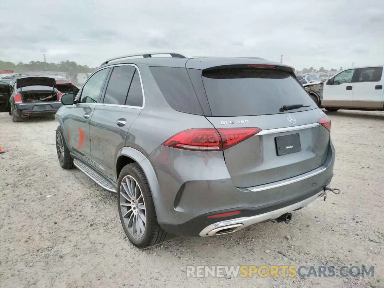3 fotografías del automóvil dañado 4JGFB5KB4LA222471 MERCEDES-BENZ GLE-CLASS 2020