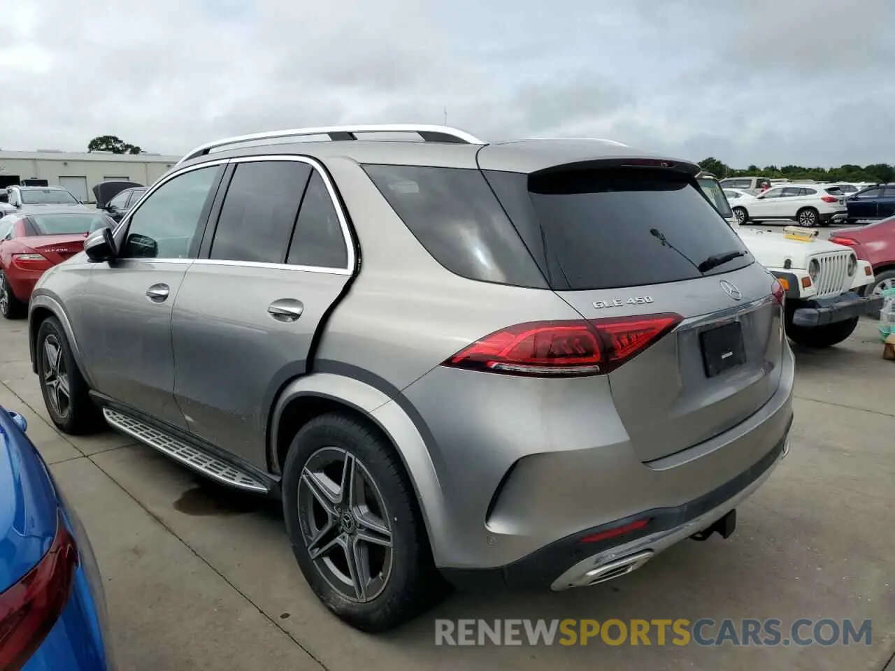 2 fotografías del automóvil dañado 4JGFB5KB5LA155234 MERCEDES-BENZ GLE-CLASS 2020