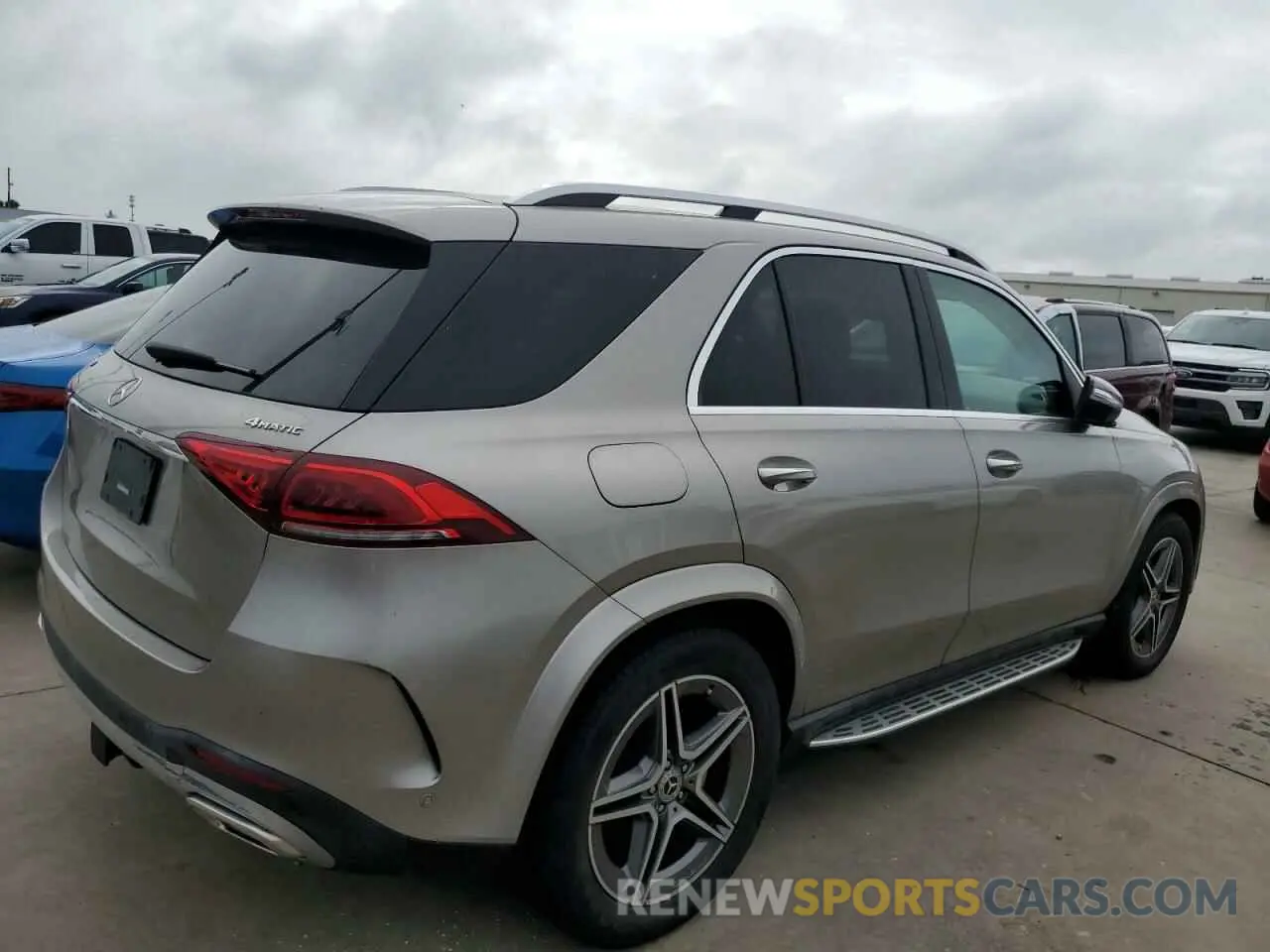 3 fotografías del automóvil dañado 4JGFB5KB5LA155234 MERCEDES-BENZ GLE-CLASS 2020
