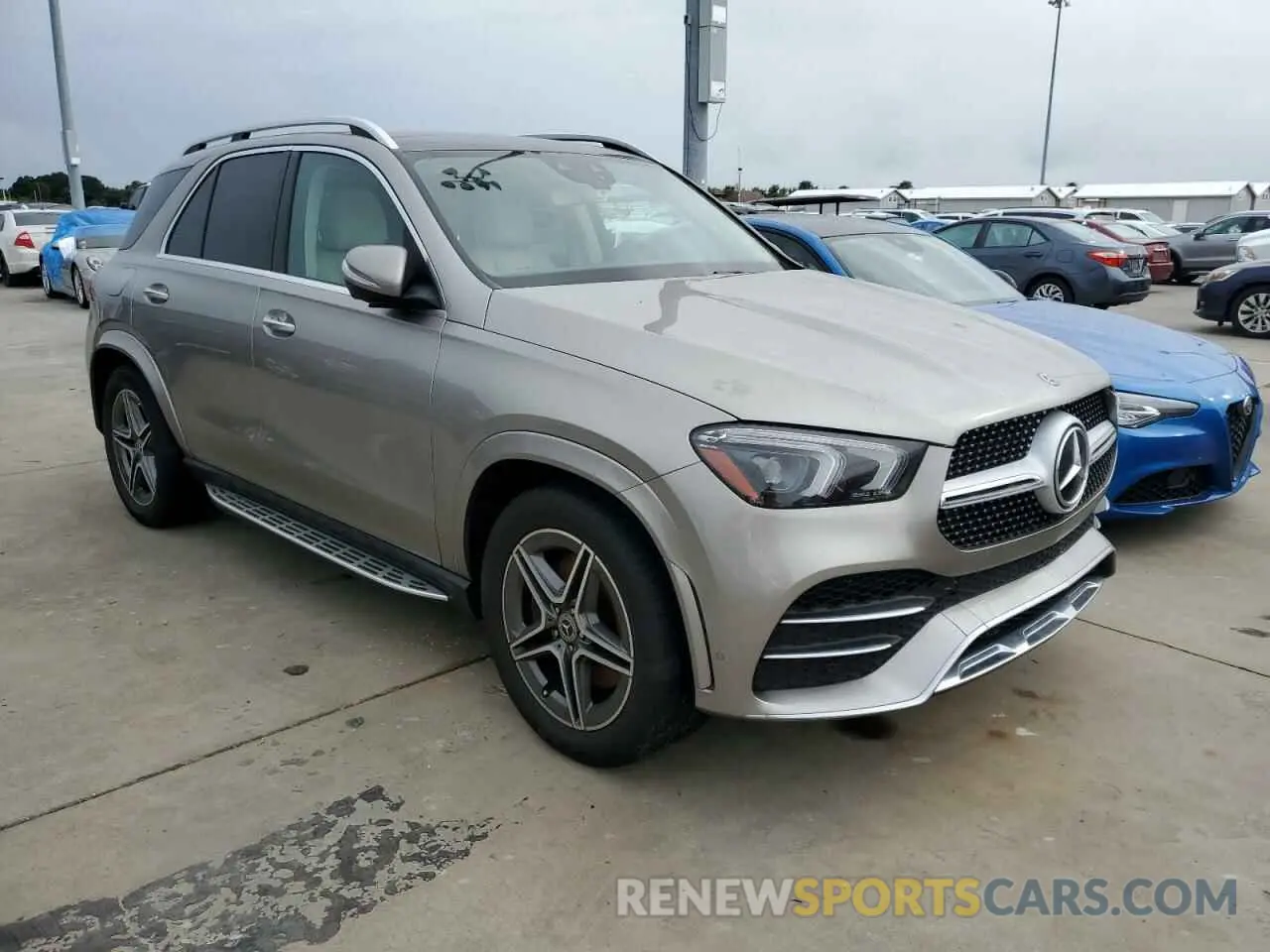 4 fotografías del automóvil dañado 4JGFB5KB5LA155234 MERCEDES-BENZ GLE-CLASS 2020