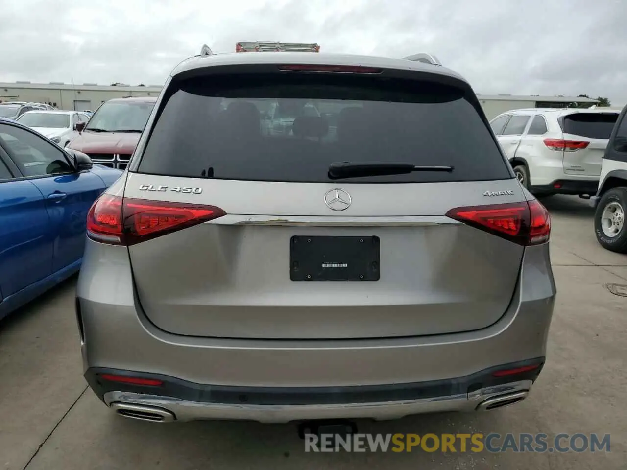 6 fotografías del automóvil dañado 4JGFB5KB5LA155234 MERCEDES-BENZ GLE-CLASS 2020