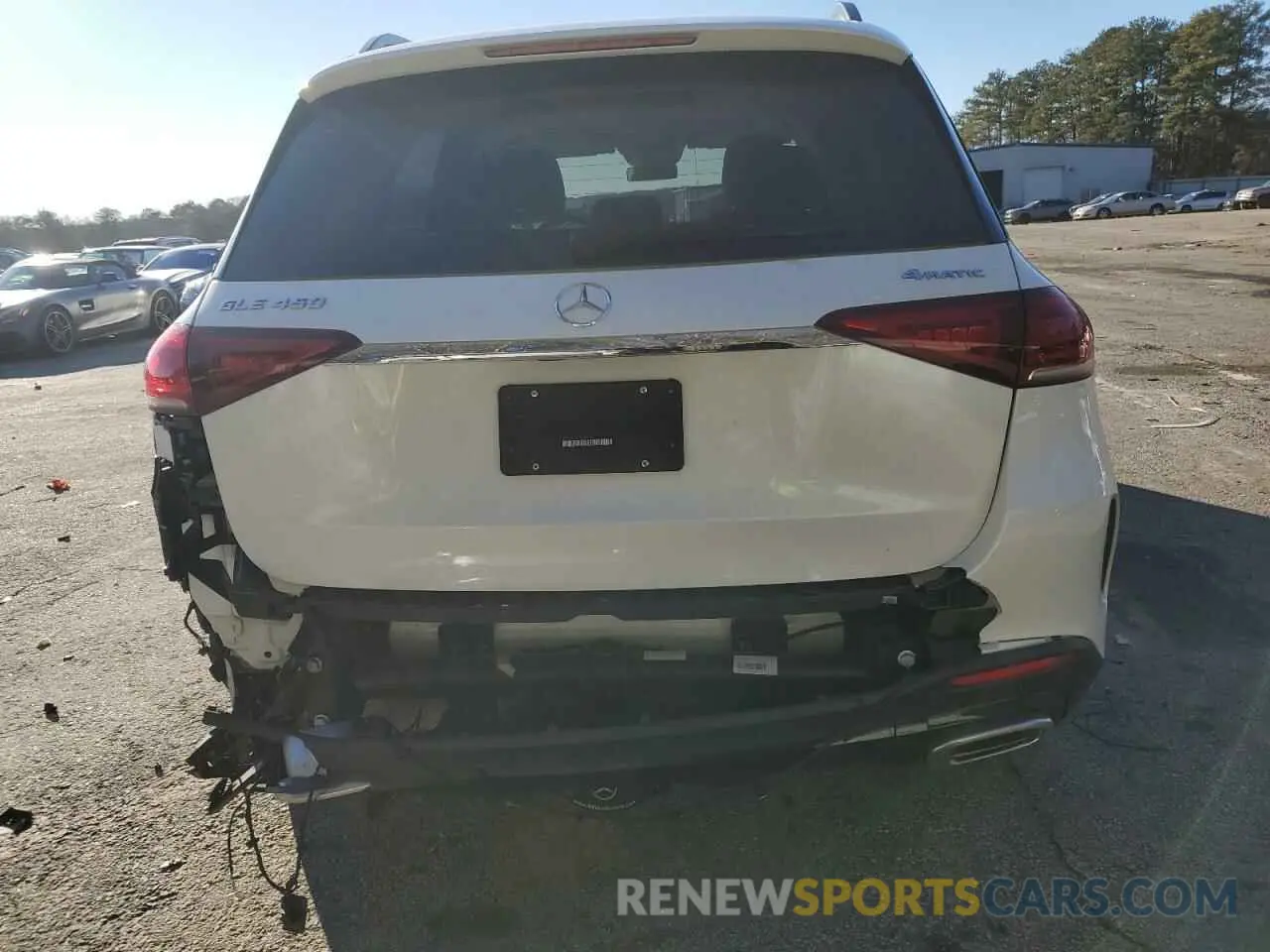6 fotografías del automóvil dañado 4JGFB5KB7LA059041 MERCEDES-BENZ GLE-CLASS 2020