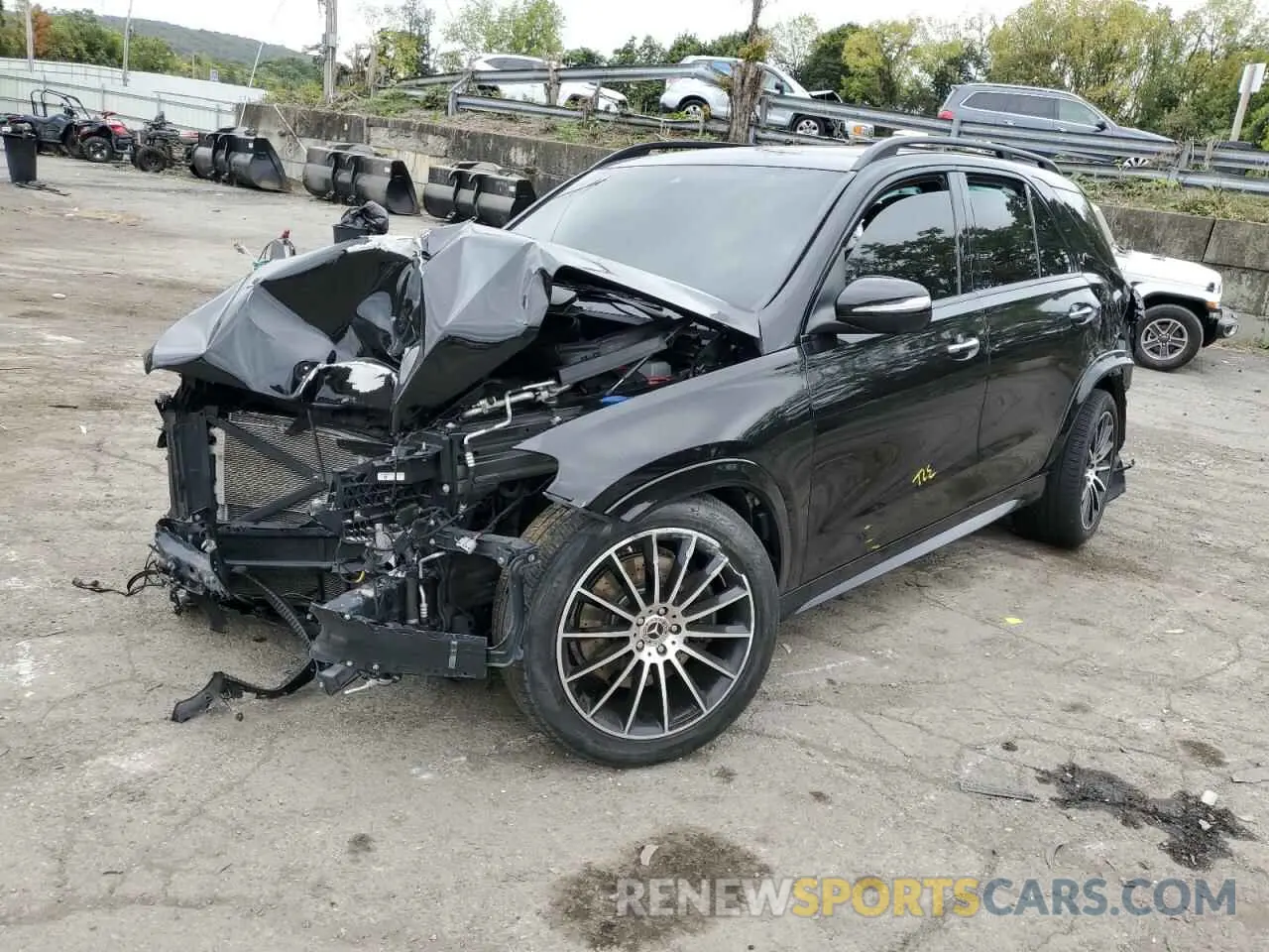 1 fotografías del automóvil dañado 4JGFB5KB7LA265928 MERCEDES-BENZ GLE-CLASS 2020