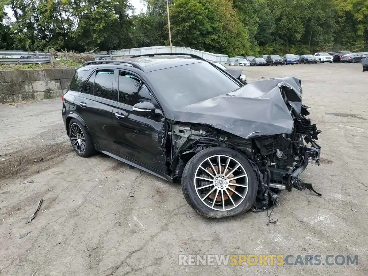 4 fotografías del automóvil dañado 4JGFB5KB7LA265928 MERCEDES-BENZ GLE-CLASS 2020