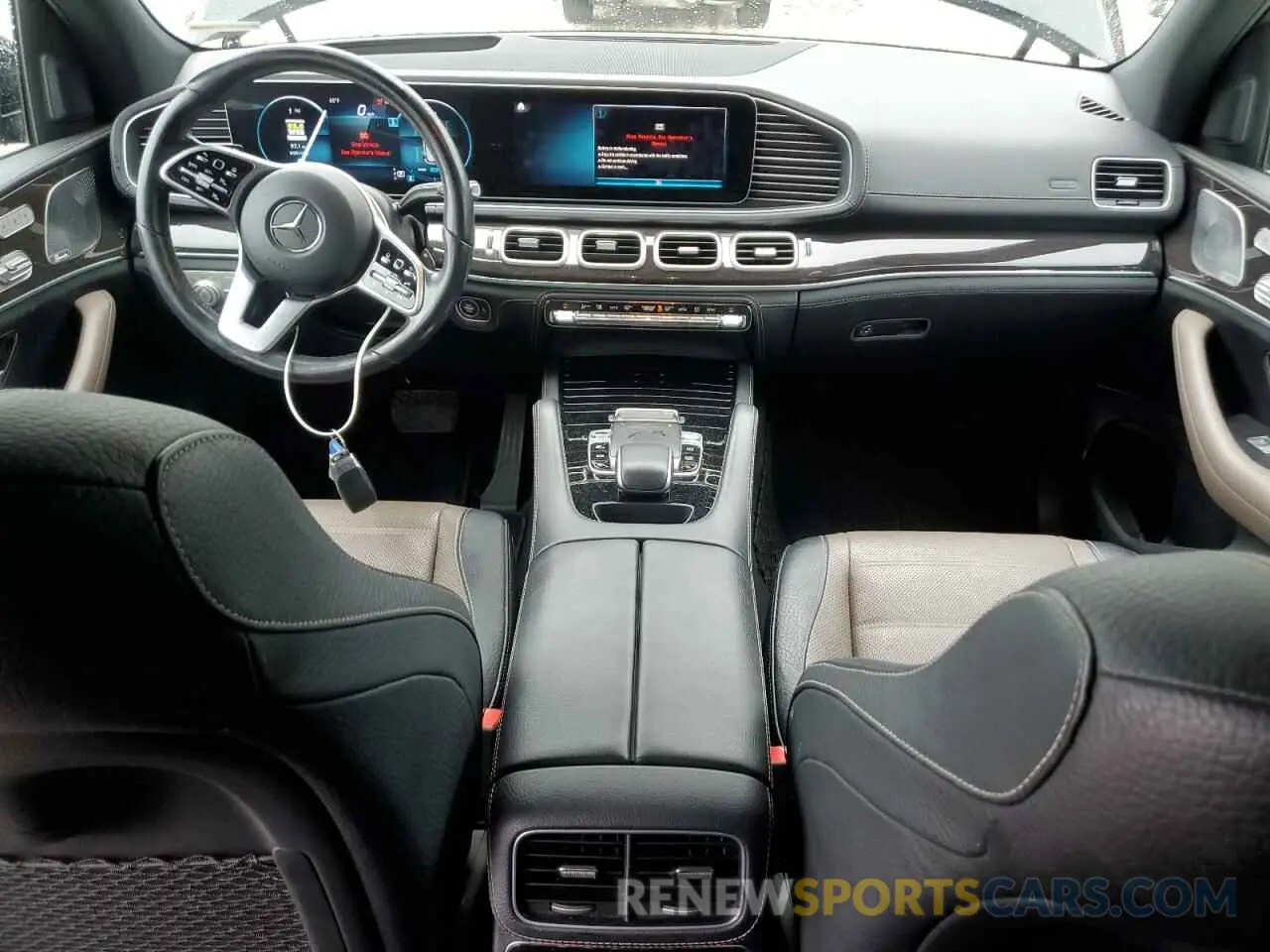 8 fotografías del automóvil dañado 4JGFB5KE5LA021446 MERCEDES-BENZ GLE-CLASS 2020