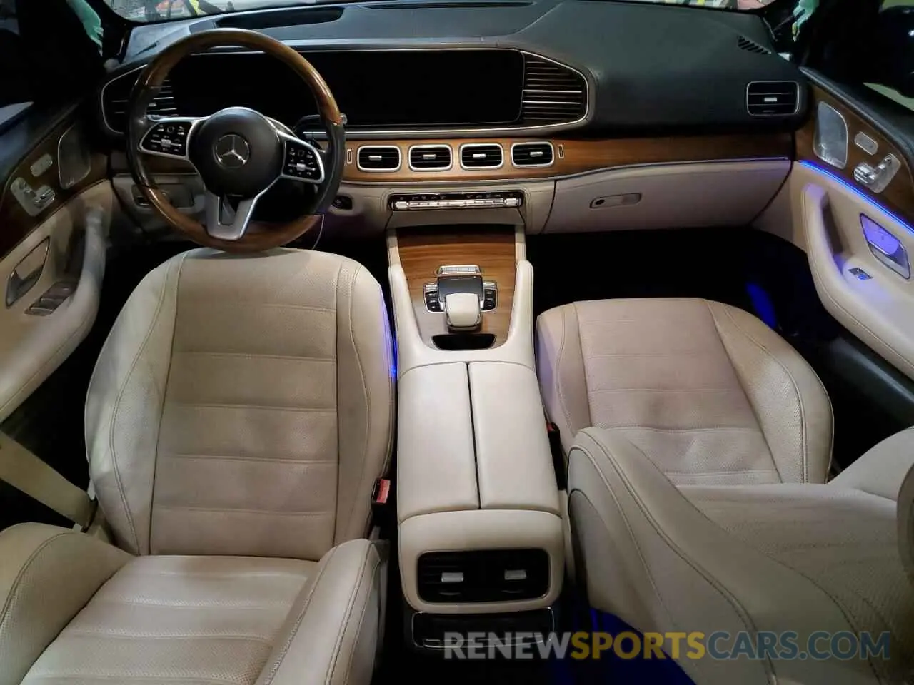 8 fotografías del automóvil dañado 4JGFB5KE7LA072141 MERCEDES-BENZ GLE-CLASS 2020