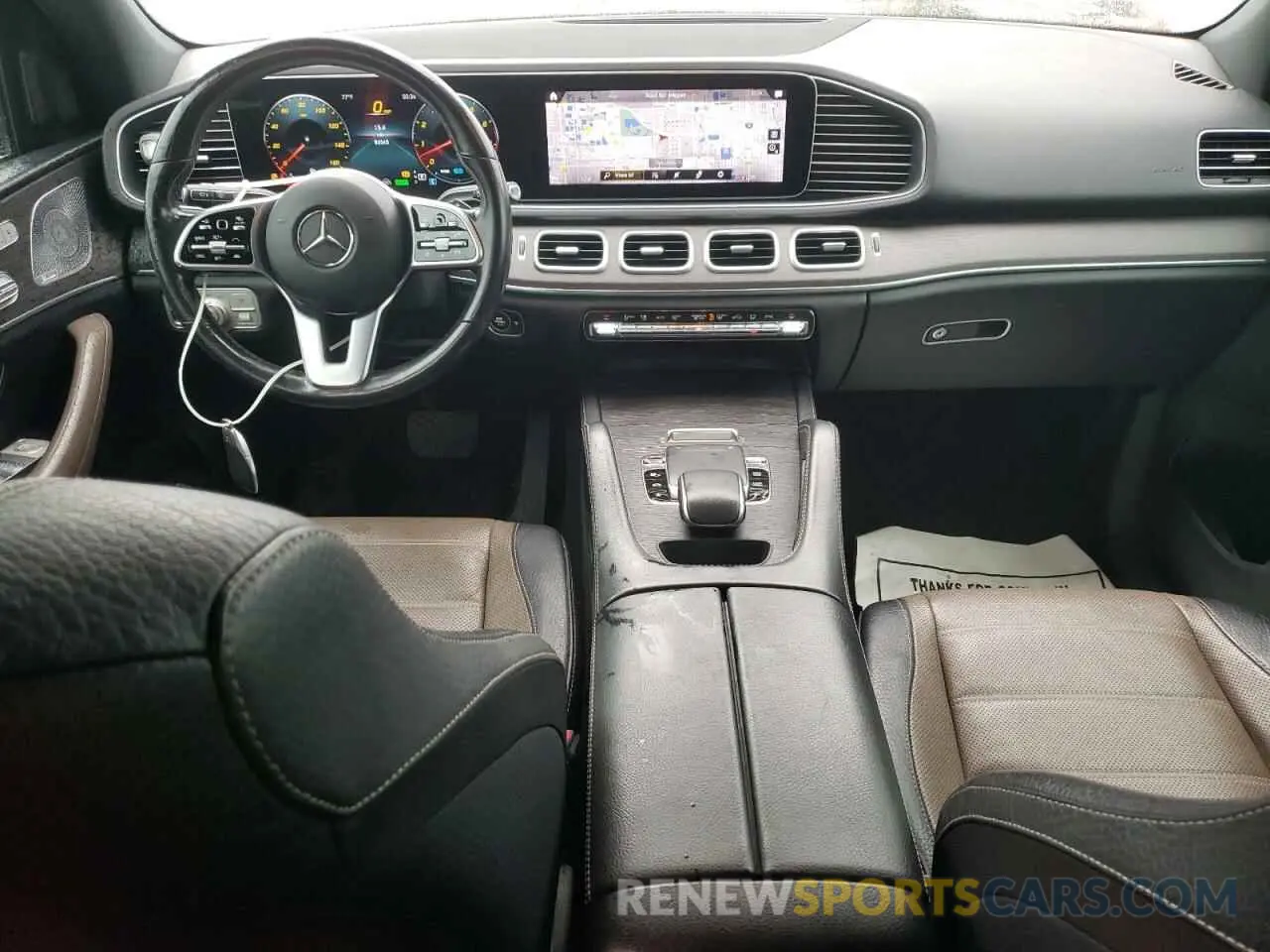8 fotografías del automóvil dañado 4JGFB5KE9LA064378 MERCEDES-BENZ GLE-CLASS 2020