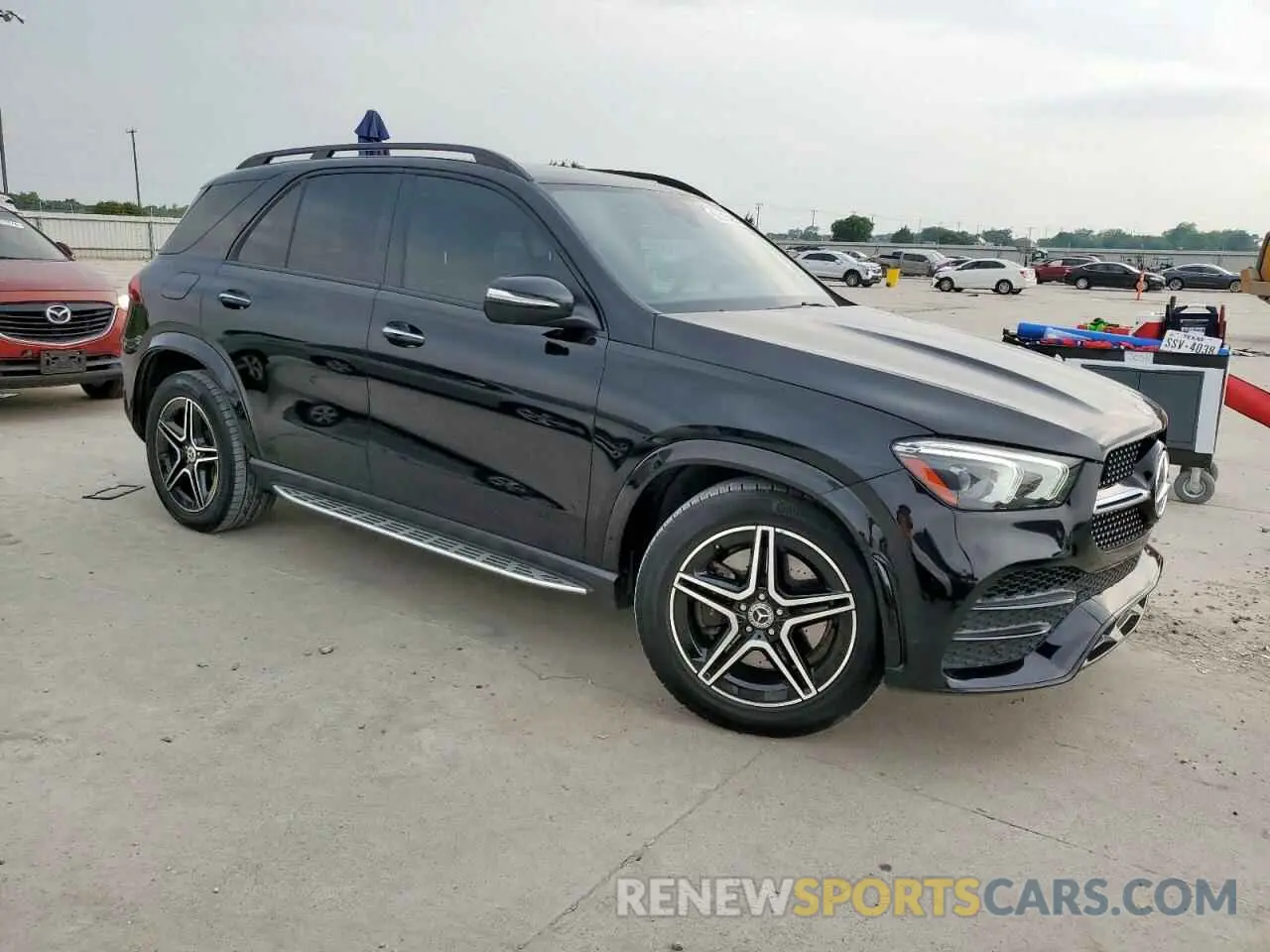 4 fotografías del automóvil dañado 4JGFB8GB8LA248372 MERCEDES-BENZ GLE-CLASS 2020