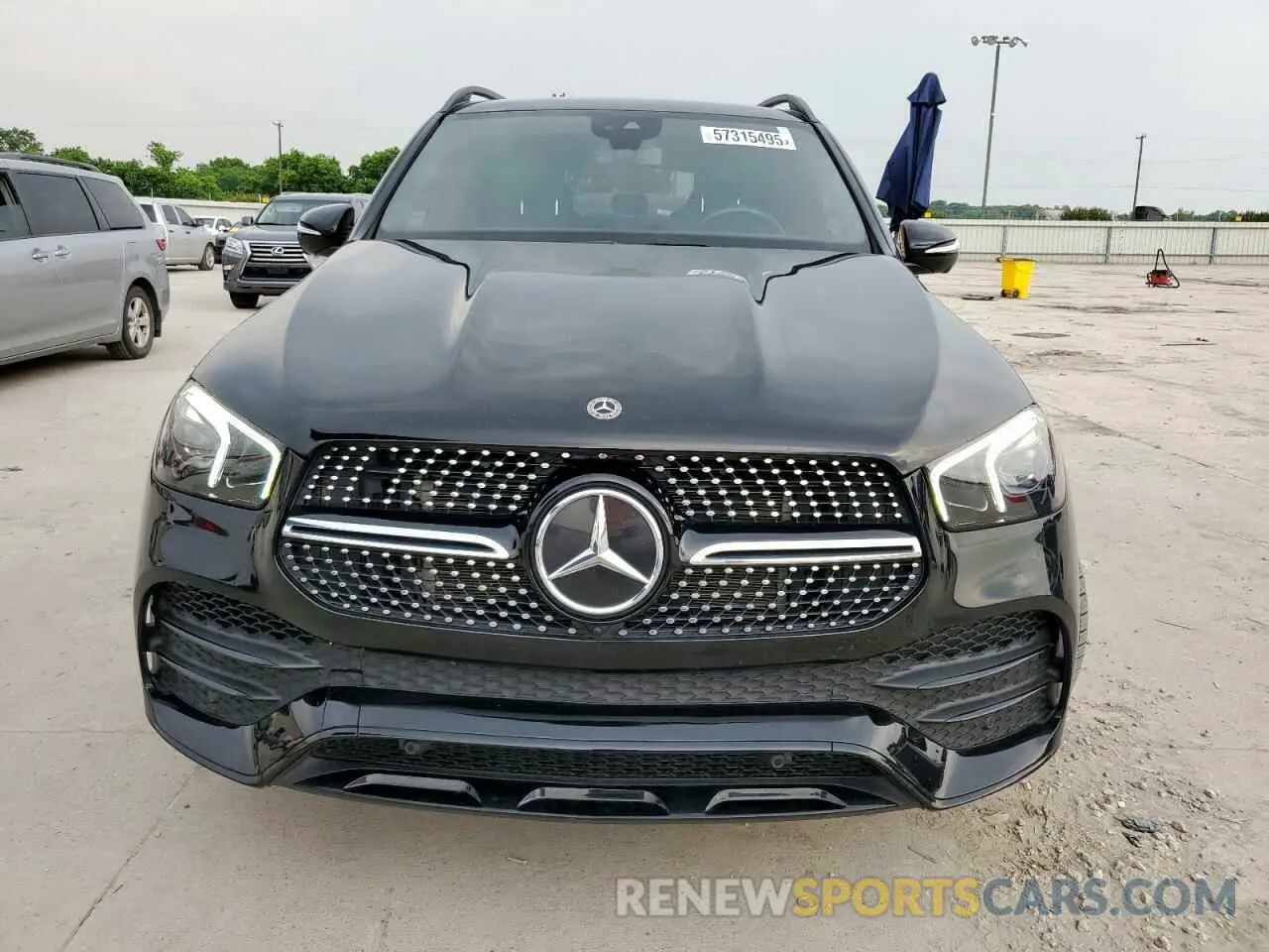 5 fotografías del automóvil dañado 4JGFB8GB8LA248372 MERCEDES-BENZ GLE-CLASS 2020