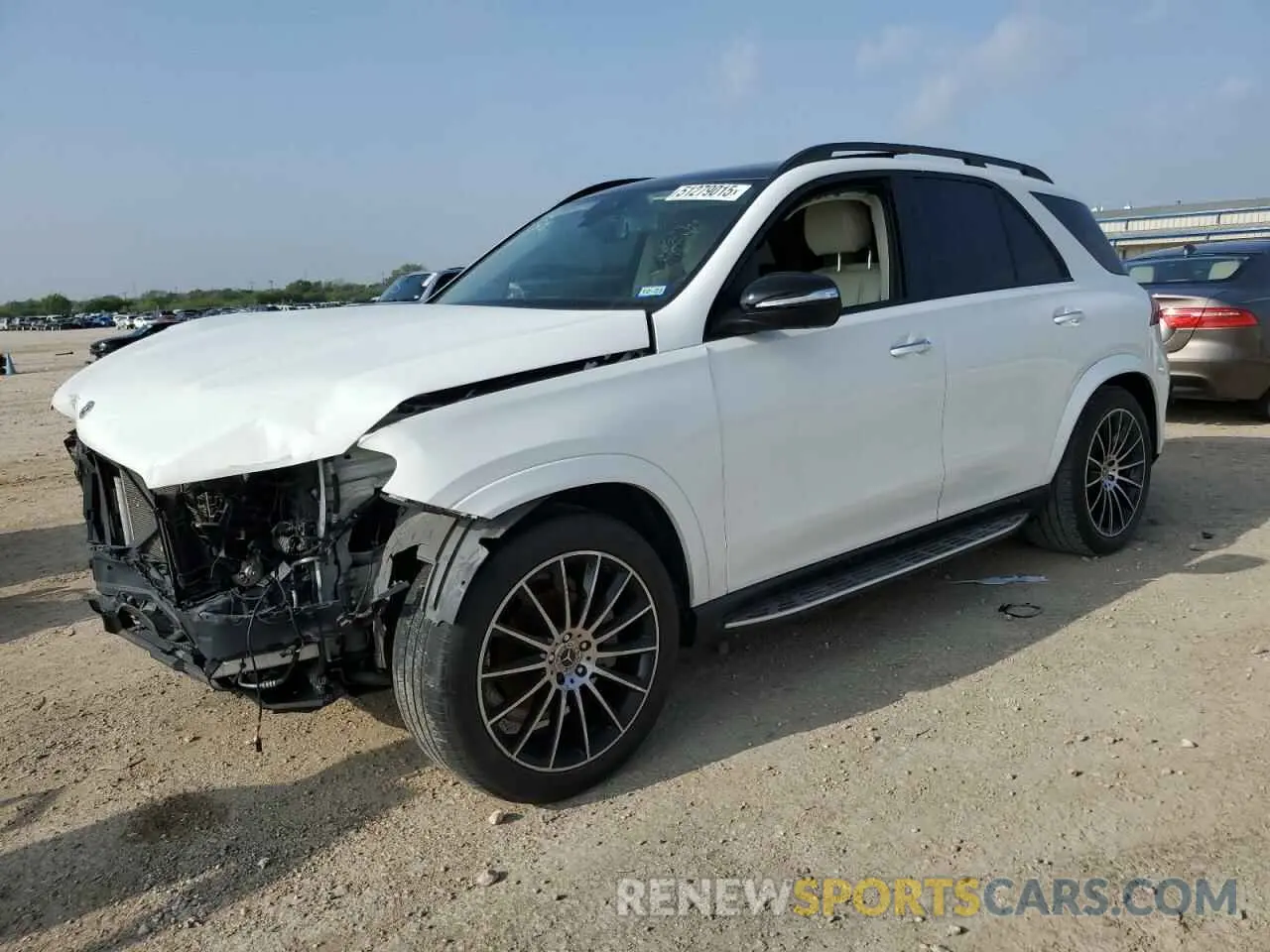 1 fotografías del automóvil dañado 4JGFB4JB2MA545088 MERCEDES-BENZ GLE-CLASS 2021