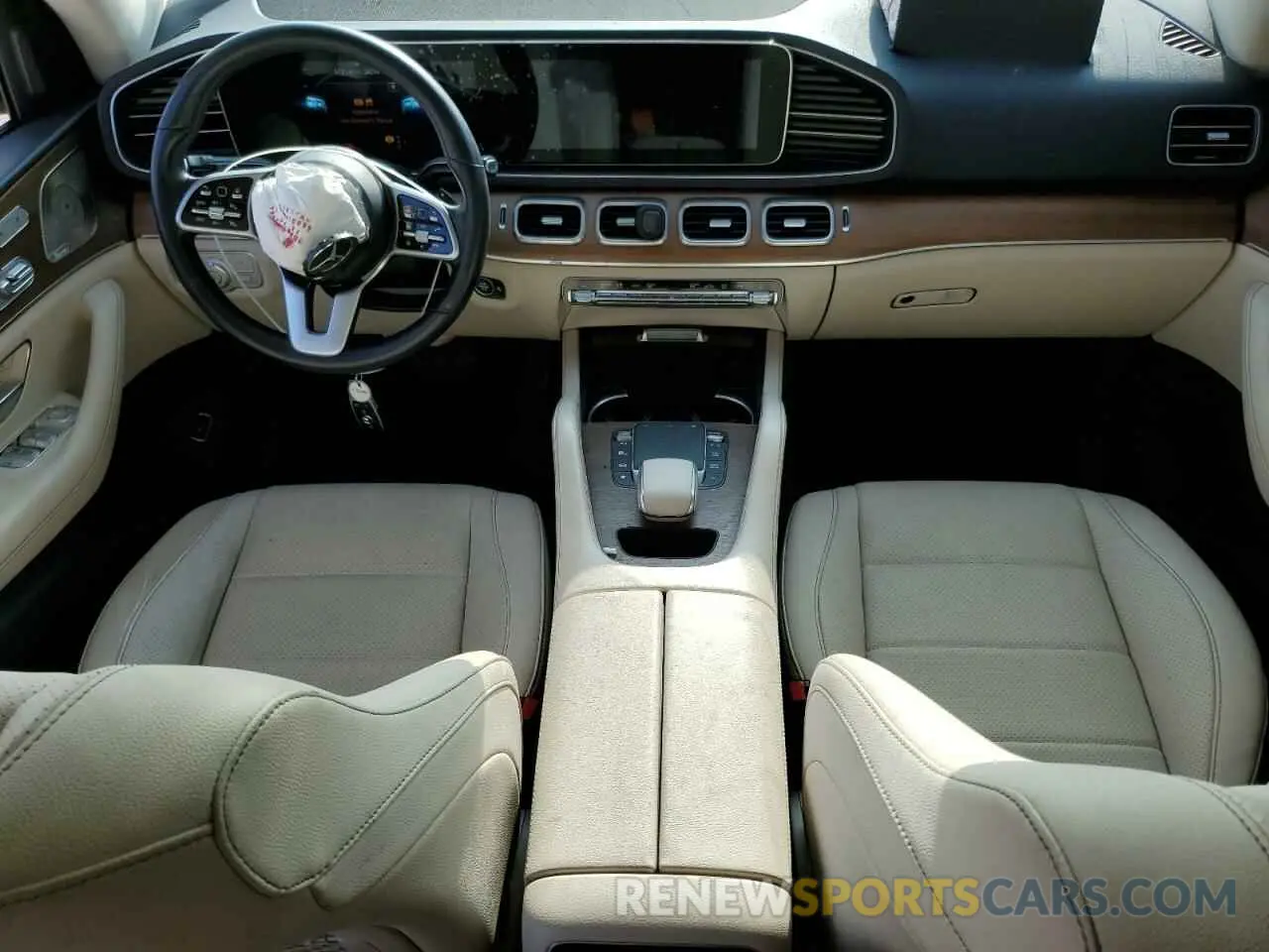 8 fotografías del automóvil dañado 4JGFB4JB2MA545088 MERCEDES-BENZ GLE-CLASS 2021