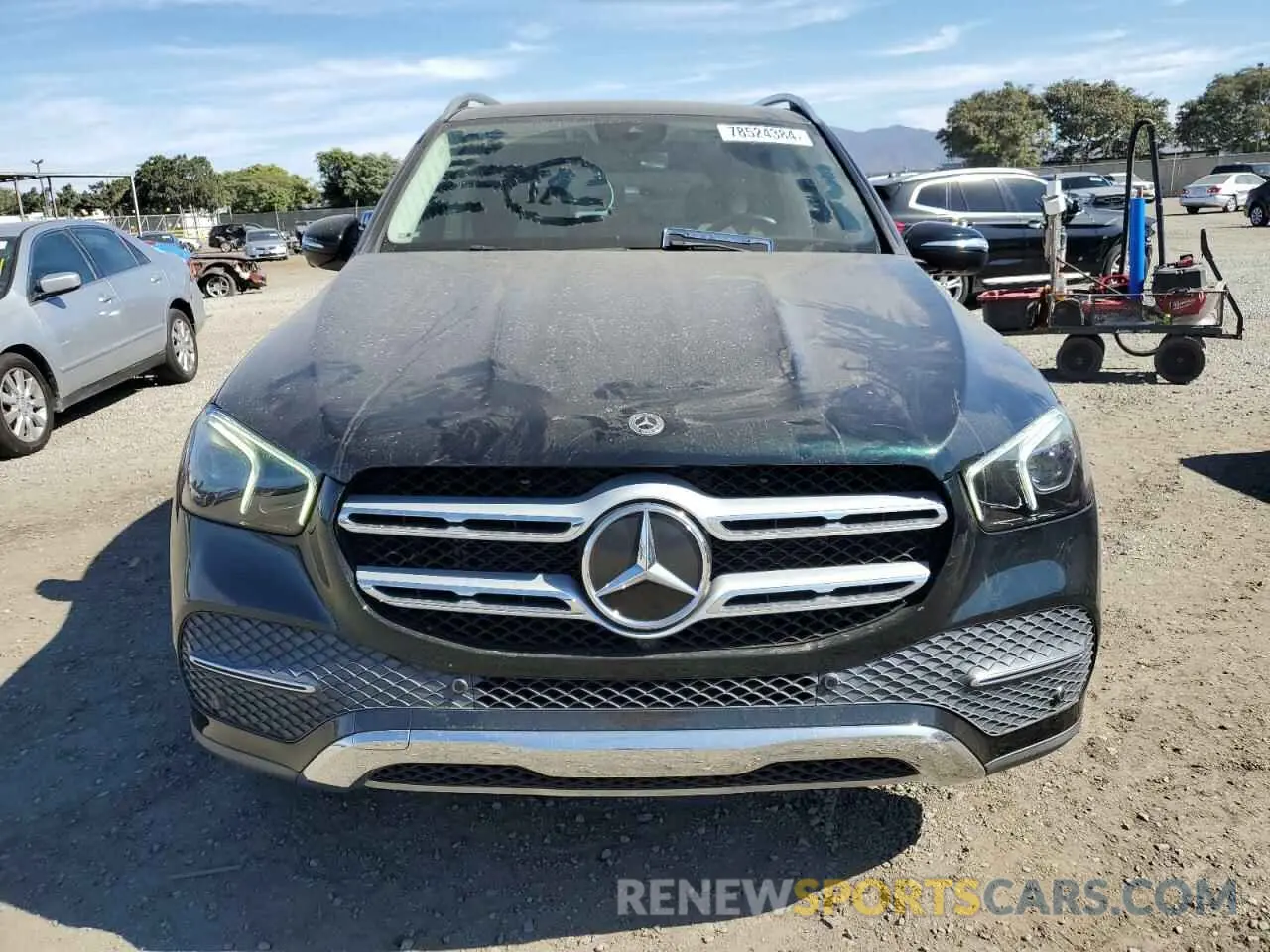 5 fotografías del automóvil dañado 4JGFB4JB2MA565115 MERCEDES-BENZ GLE-CLASS 2021