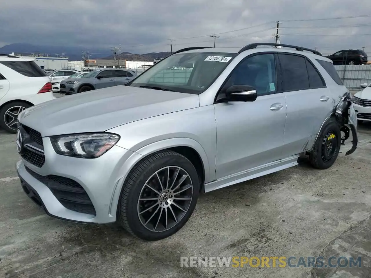 1 fotografías del automóvil dañado 4JGFB4JB5MA432767 MERCEDES-BENZ GLE-CLASS 2021