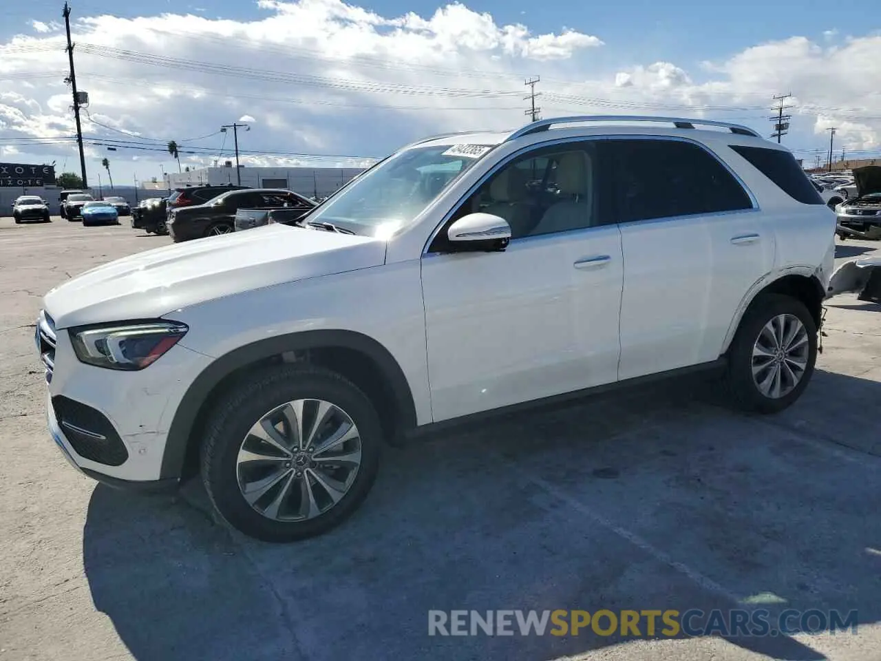 1 fotografías del automóvil dañado 4JGFB4JB7MA379120 MERCEDES-BENZ GLE-CLASS 2021