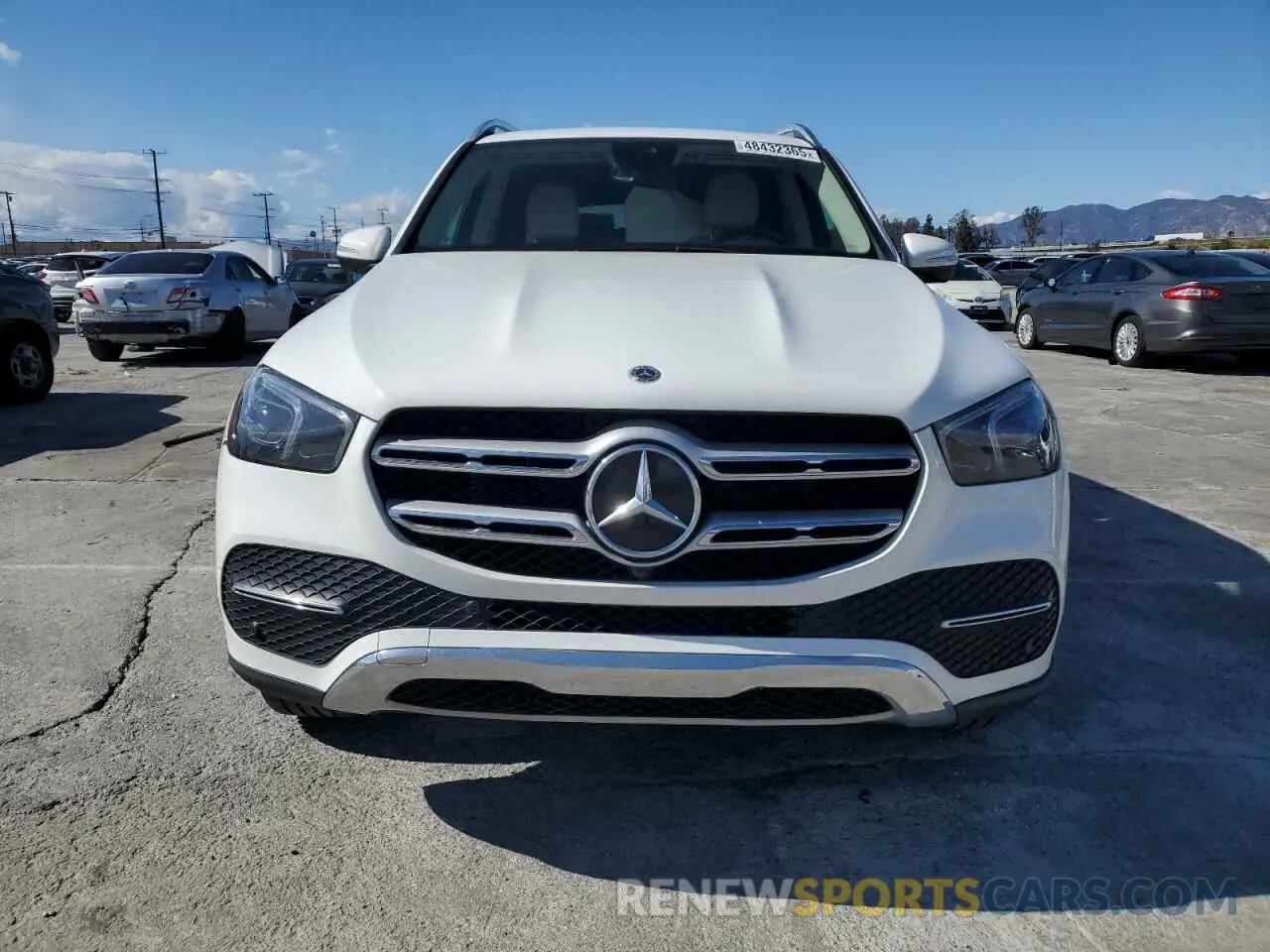 5 fotografías del automóvil dañado 4JGFB4JB7MA379120 MERCEDES-BENZ GLE-CLASS 2021
