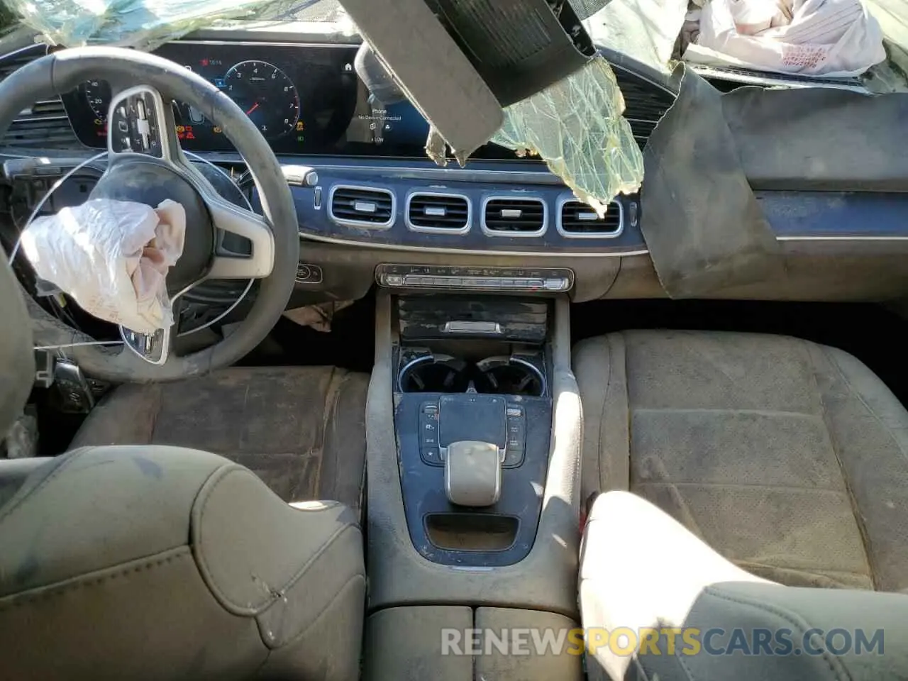 8 fotografías del automóvil dañado 4JGFB4JBXMA350257 MERCEDES-BENZ GLE-CLASS 2021