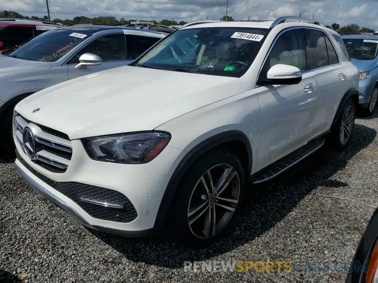 1 fotografías del automóvil dañado 4JGFB4JE3MA397897 MERCEDES-BENZ GLE-CLASS 2021