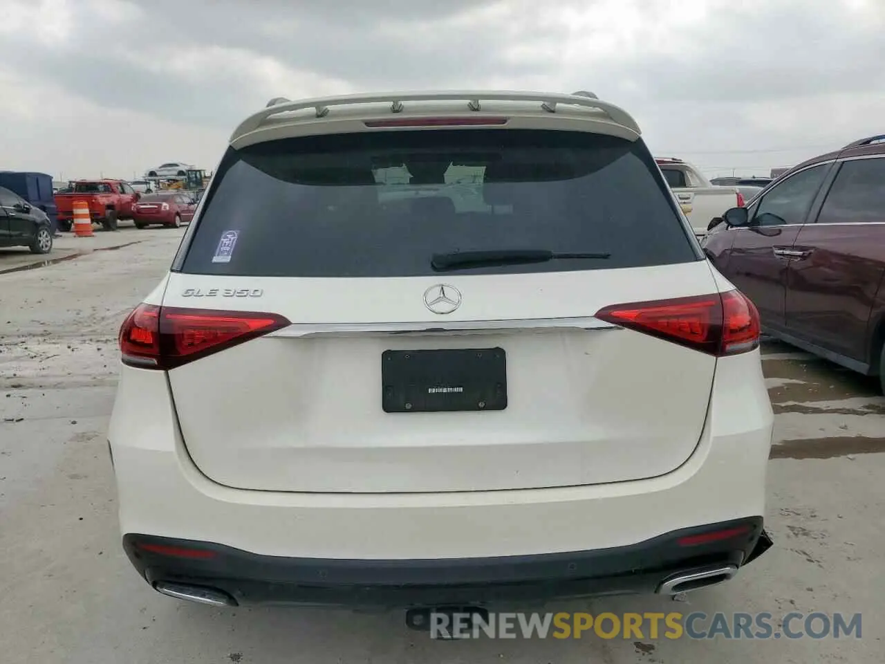 6 fotografías del automóvil dañado 4JGFB4JE4MA369154 MERCEDES-BENZ GLE-CLASS 2021