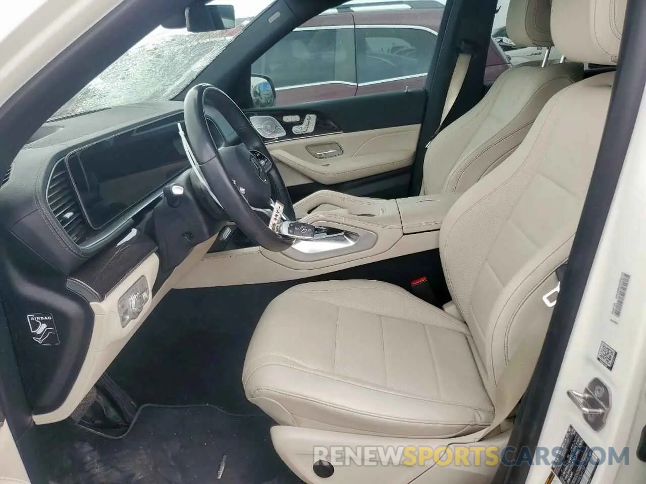 7 fotografías del automóvil dañado 4JGFB4JE4MA369154 MERCEDES-BENZ GLE-CLASS 2021