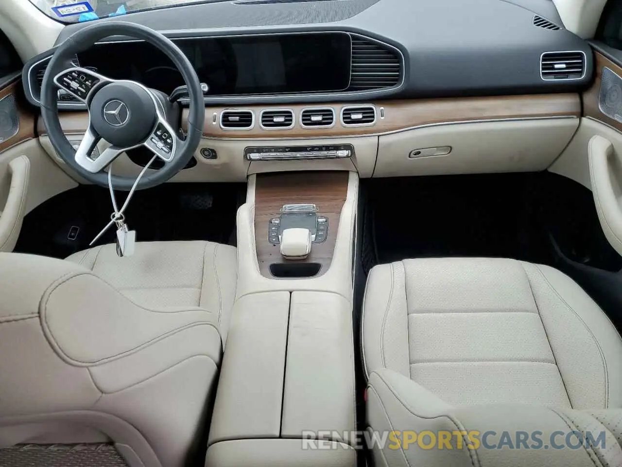 8 fotografías del automóvil dañado 4JGFB4JE7MA375367 MERCEDES-BENZ GLE-CLASS 2021