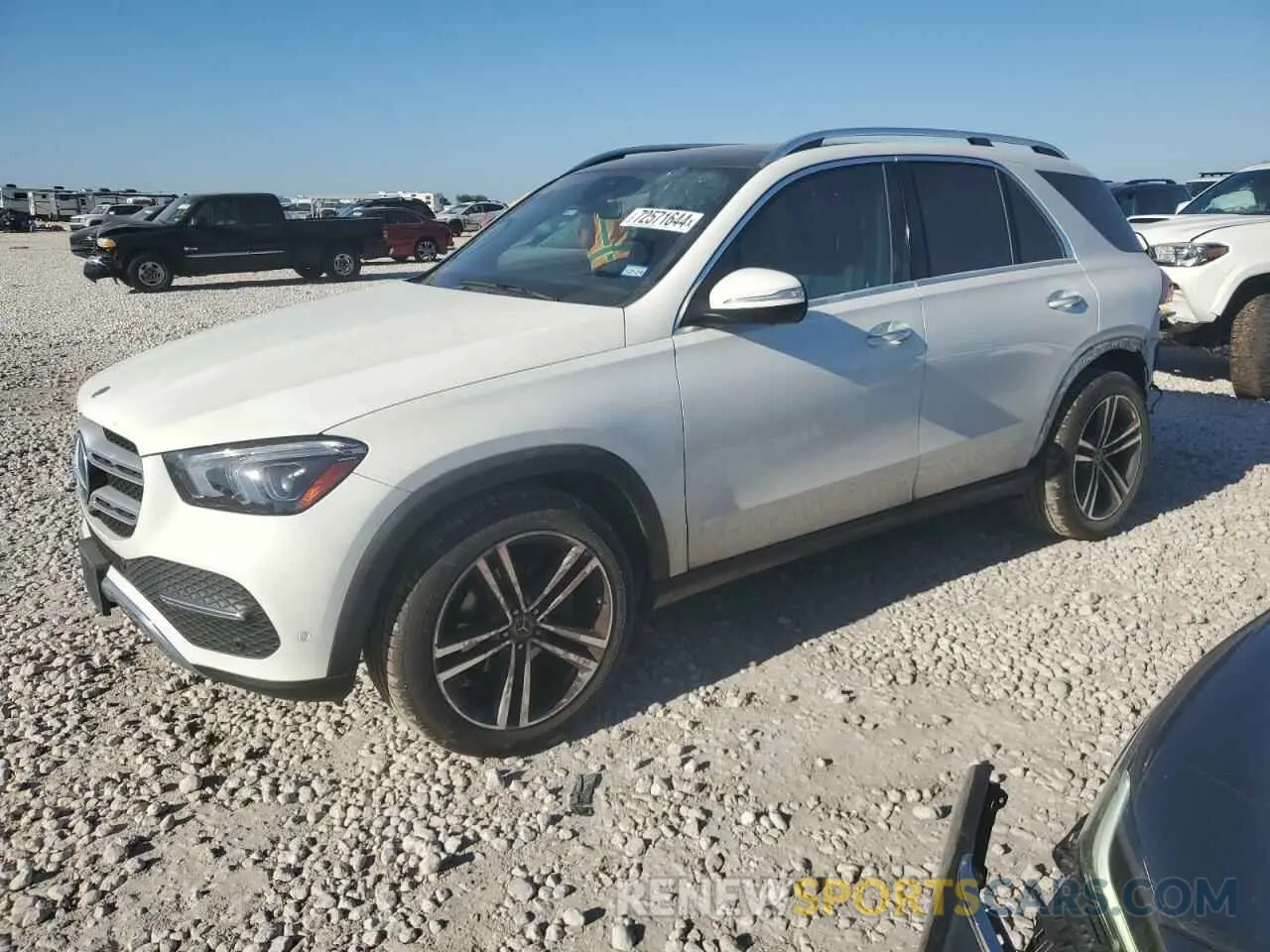 1 fotografías del automóvil dañado 4JGFB4JE7MA375627 MERCEDES-BENZ GLE-CLASS 2021
