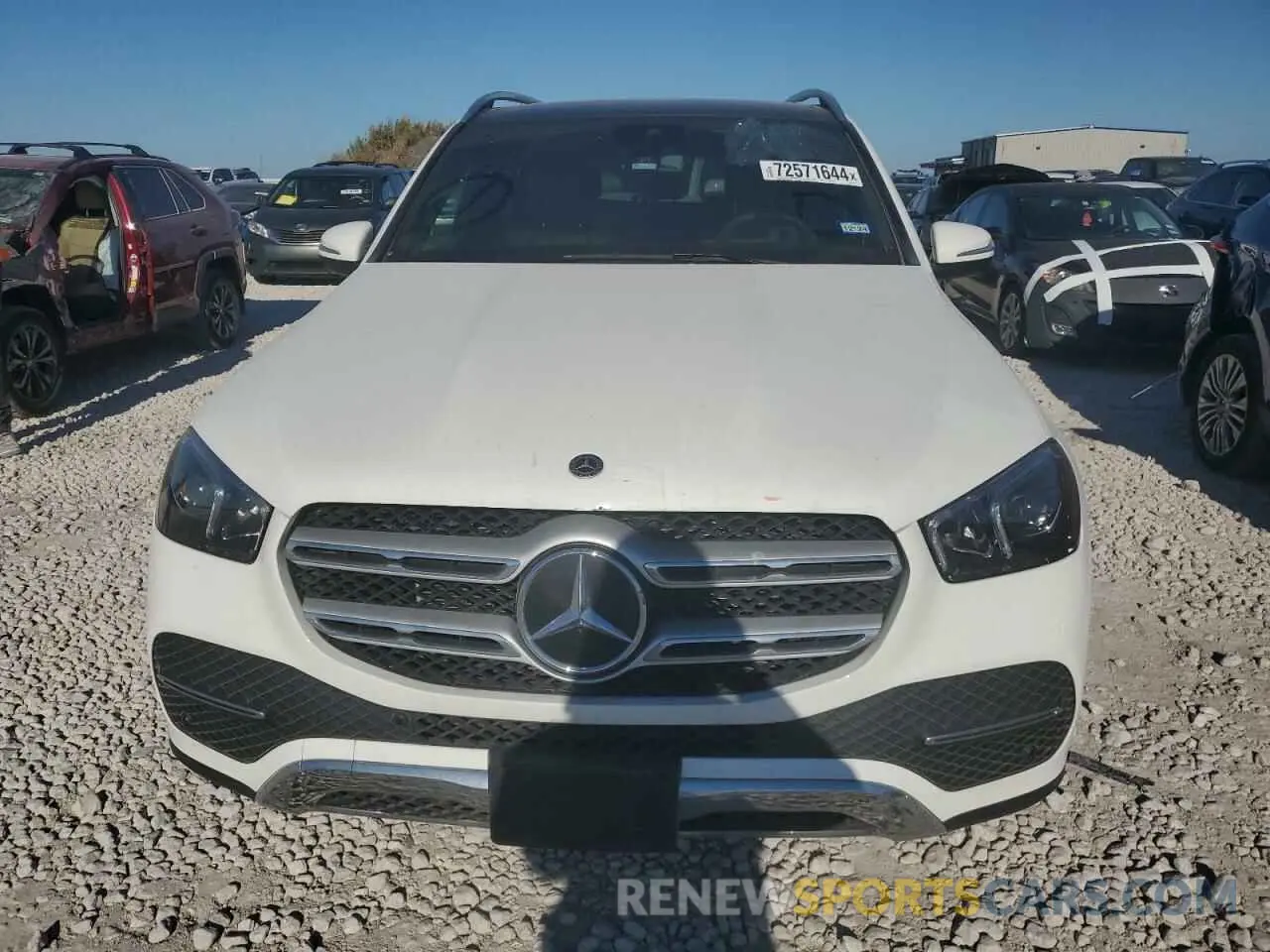 5 fotografías del automóvil dañado 4JGFB4JE7MA375627 MERCEDES-BENZ GLE-CLASS 2021