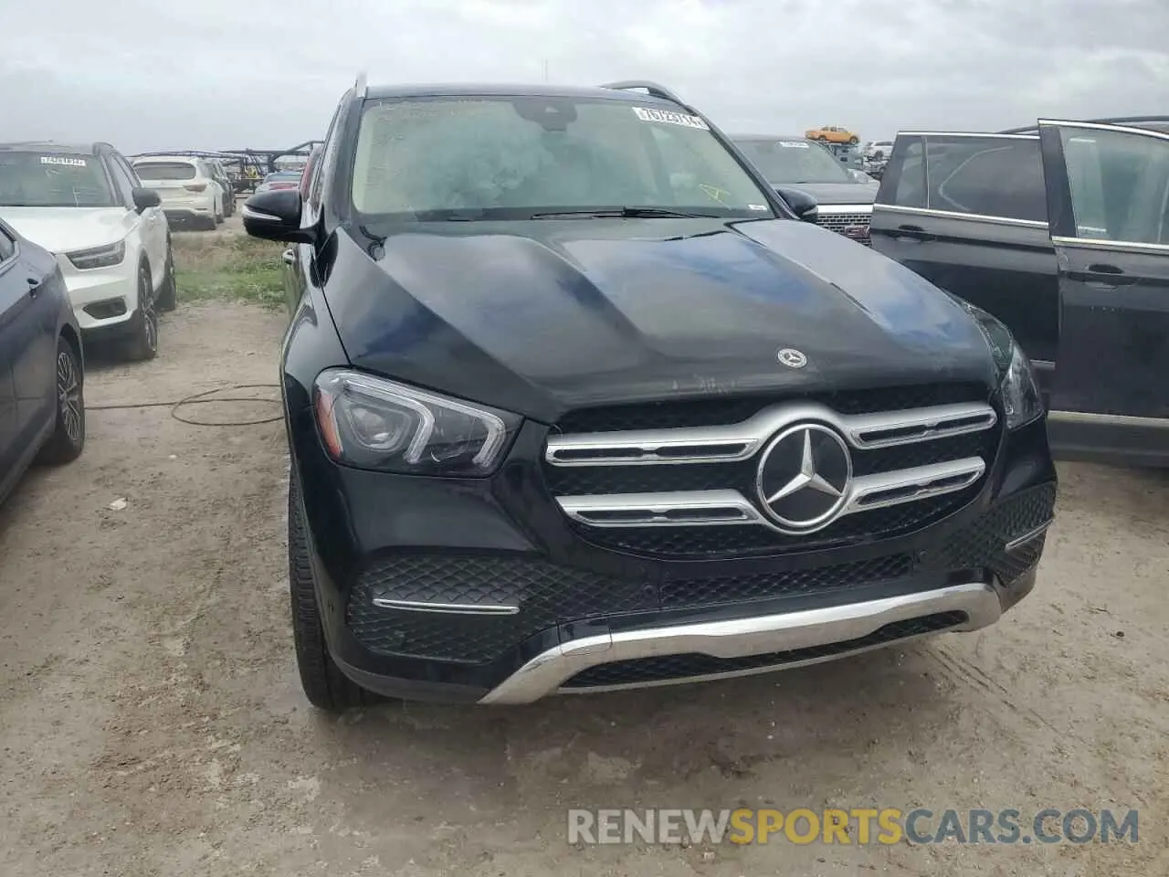 5 fotografías del automóvil dañado 4JGFB4JEXMA523656 MERCEDES-BENZ GLE-CLASS 2021